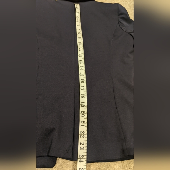 H&M Navy Blue Blazer Suit Jacket - Picture 15 of 15